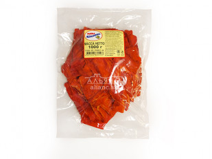 Фрайчизы со вкусом сметана и лук (100 гр.): Кальмар филе с перцем (хот тейс)