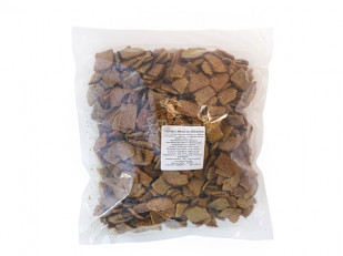 Снапсы с чесноком: Гренки черные со вкусом сметаны и лука