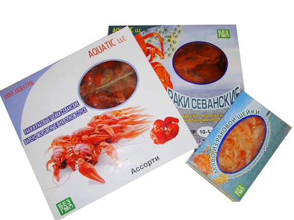 Раки в ассортименте в Ставрополе