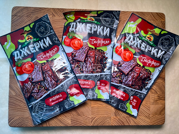 Джерки из индейки "Баффало" 45 гр. в Ставрополе