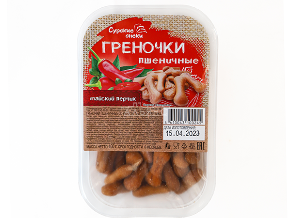 Сурские гренки Тайский перчик (100 гр) в Ставрополе