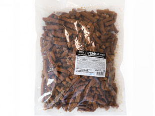 Ресторанные гренки с чесноком: Деревенские гренки со вкусом Баварские колбаски (Сурские)