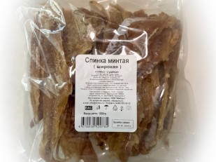 Ведро Ржаные гренки с красной икрой: Минтай спинка широкая (МиЛара)