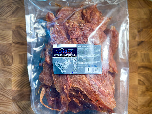 Мясо (АЛЬЯНС) вяленое курица 500гр "С халапеньо" в Ставрополе