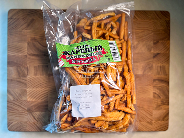Жареный сыр "ВКУСНЯШКА" (Оливковый) 500гр. в Ставрополе