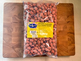 Лакедра: Арахис в глазури со вкусом буженина с чесноком