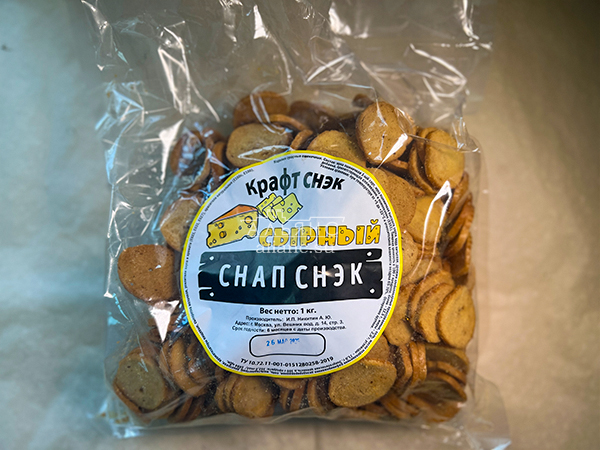 Снапсы ПШЕНИЧНЫЕ "Сыр" в Ставрополе