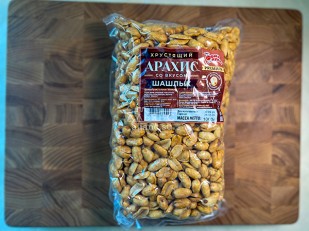 Чипсы: БОБАРАХИС Арахис премиум со вкусом шашлык 1кг