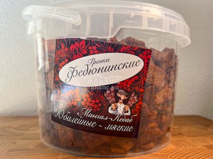 Сырный продукт ФЕРМЕРСКИЙ паутинка копченый: Гренки 