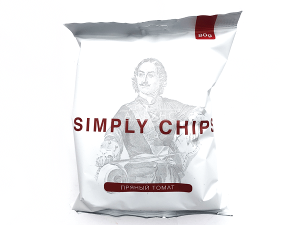 Картофельные чипсы "Simple chips" Пряный томат 80 гр. в Ставрополе